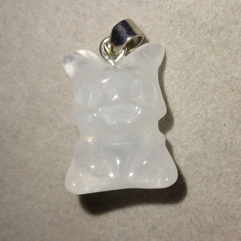 Crystal Pikachu pendant #2